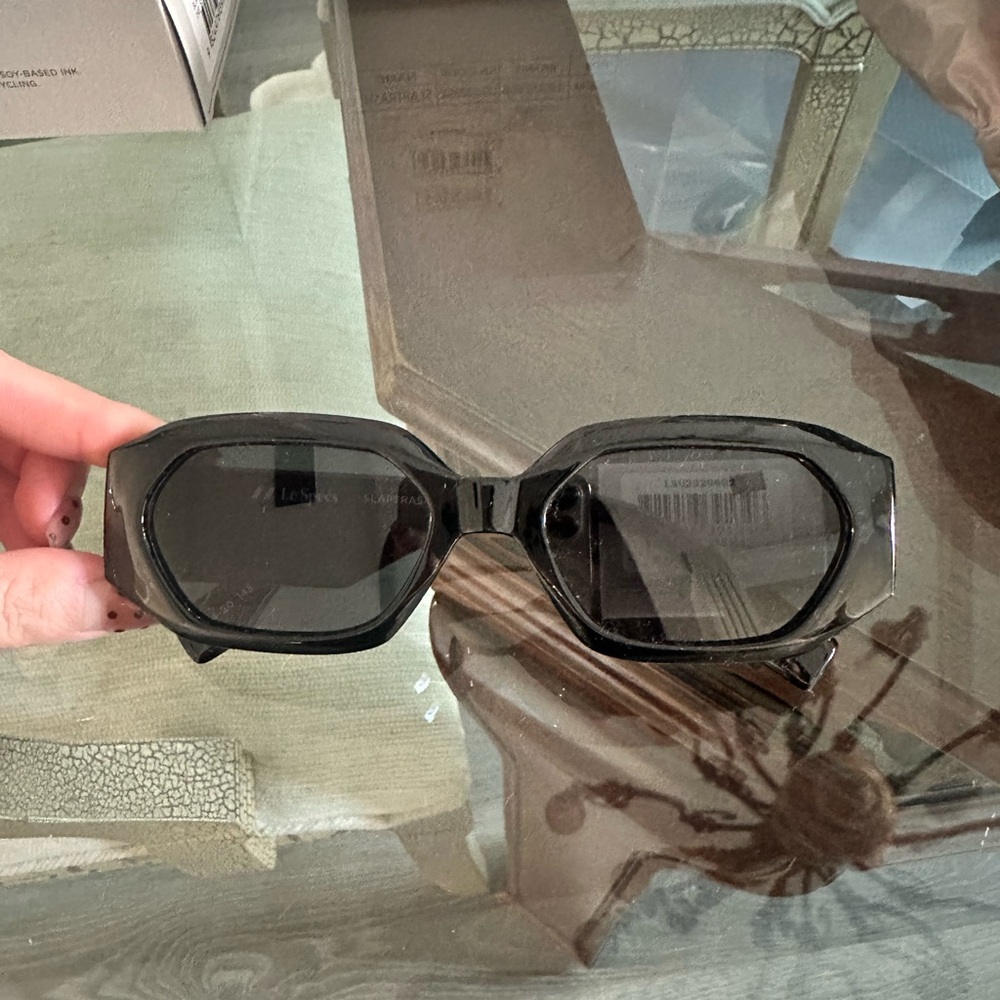 Le Specs Black Sunglasses